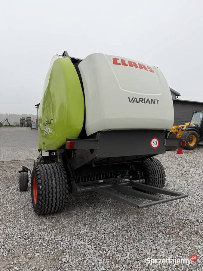 Prasa rolującą Claas Variant 380 Roto Cut rc podlaskie Zambrów