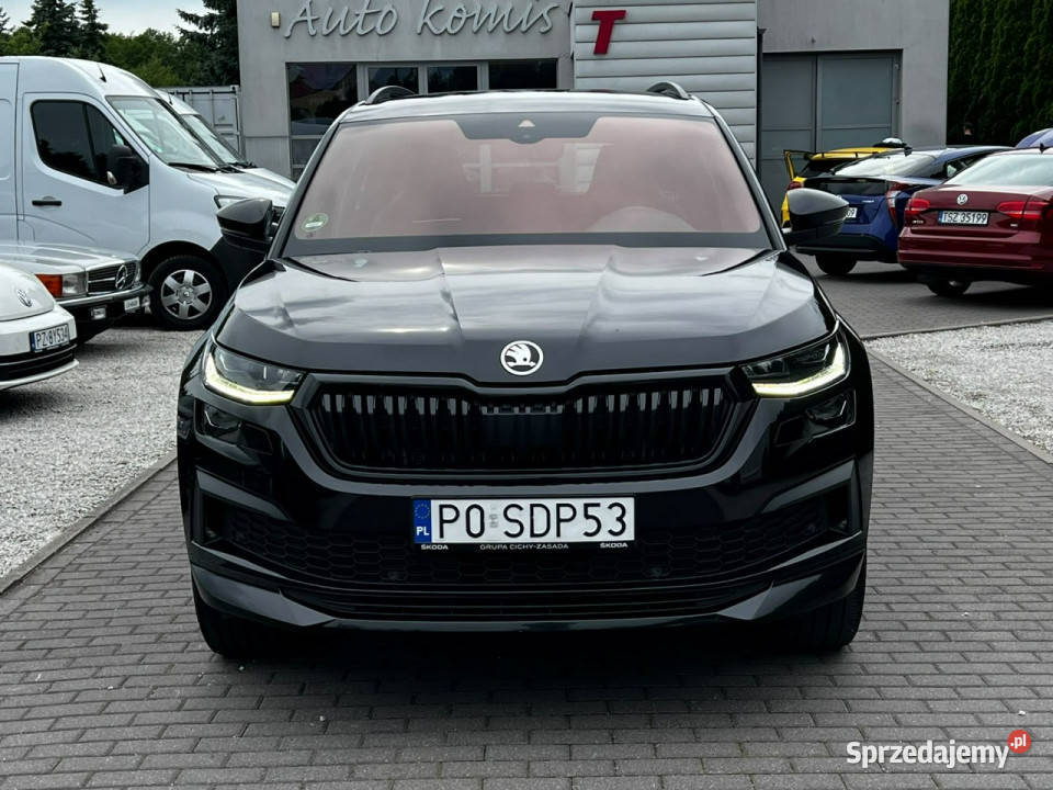 koda Kodiaq VAT 23 Salon I właściciel SportLine gniazdo AUX Baranowo