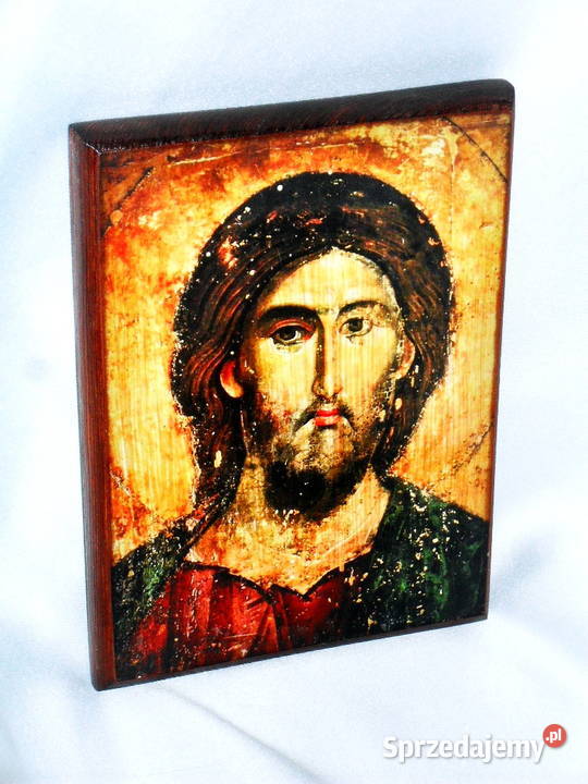 Ikona Jezus Chrystus Pantokrator lubelskie Lublin sprzedam