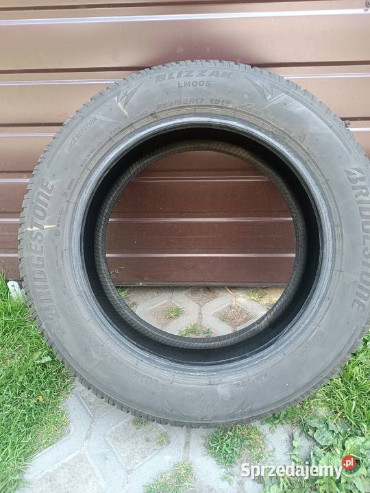 Opony zimowe Bridgestone Blizzak LM005 22555R17 lubelskie Trzeszczany Pierwsze sprzedam