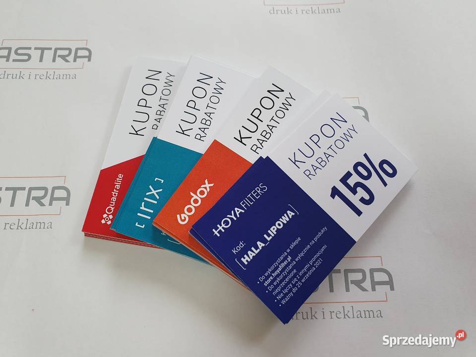 Wizytówki firmowe 24h druk tego samego dnia Produkcja Kraków