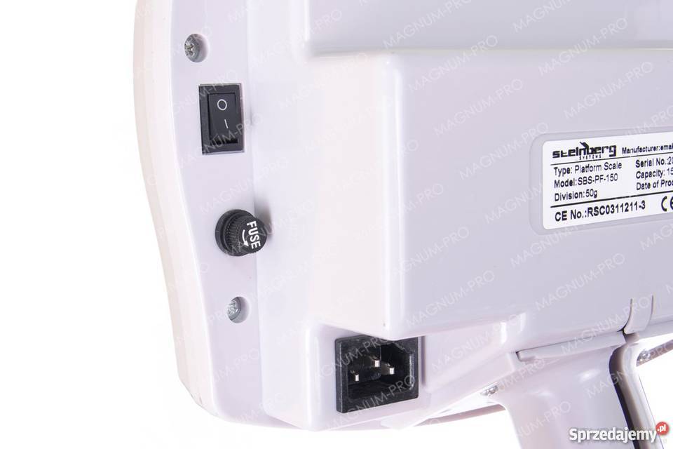 PRZEMYSŁOWA WAGA PLATFORMOWA MAGAZYNOWA Poczesna