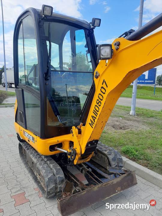JCB 8018 CTS 2015r 2200mth GWARANCJA LEASING Kabina Koparki Gniezno sprzedam