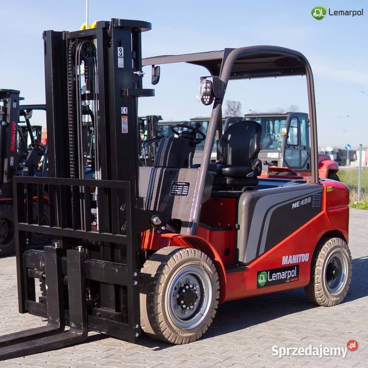 Elektryczny wózek widłowy Manitou ME 450 80V Zator