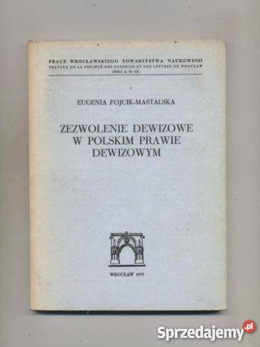 Zezwolenie dewizowe w polskim prawie dewizowym Szczecin