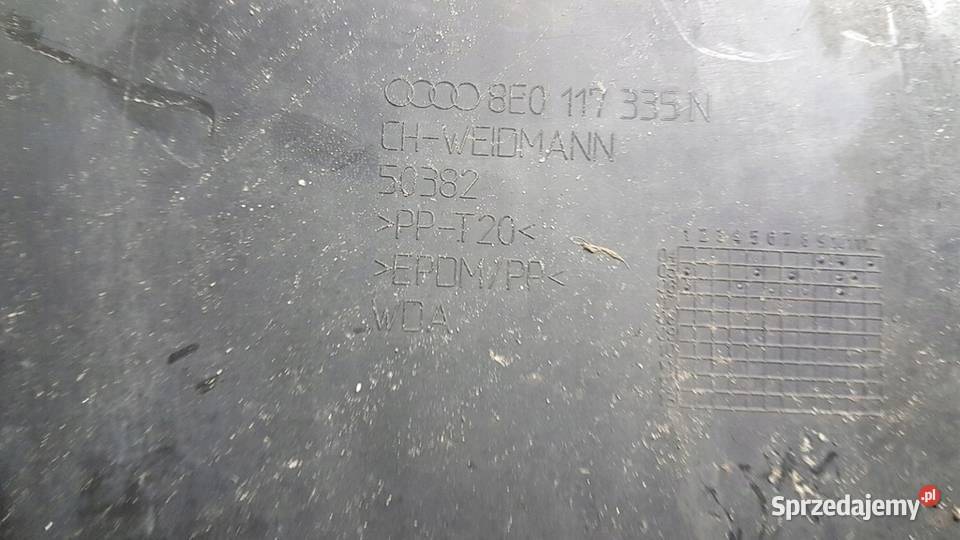KIEROWNICA POWIETRZA LEWA AUDI A4 B7 8E0117335N osobowe Międzychód sprzedam