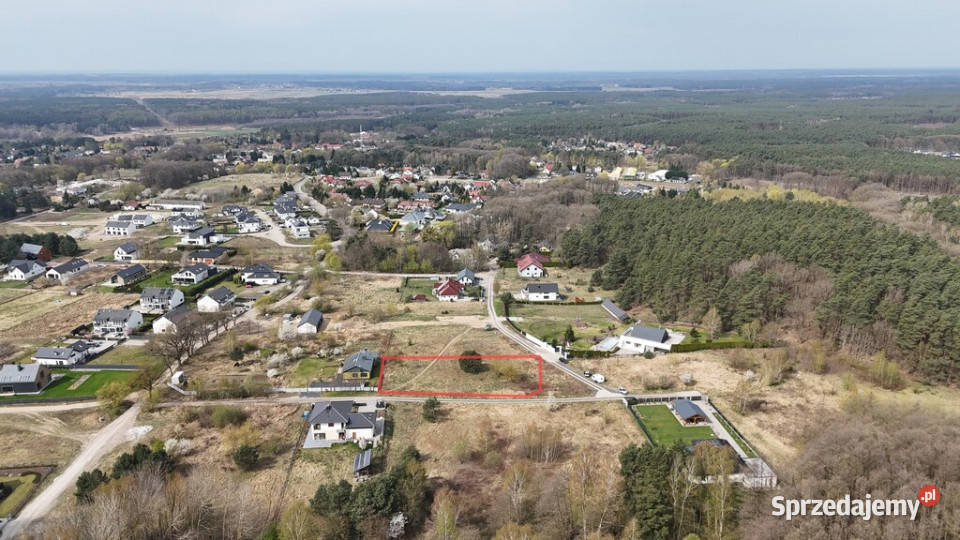 Działka budowlana w Pilchowie utwardzona zachodniopomorskie Szczecin