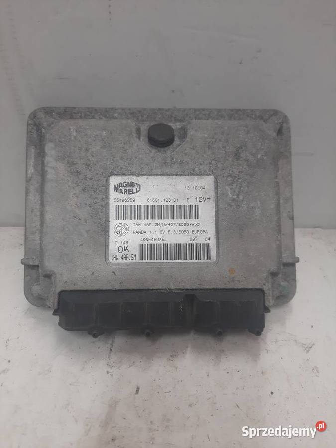 Fiat Panda II komputer sterownik silnika IAW