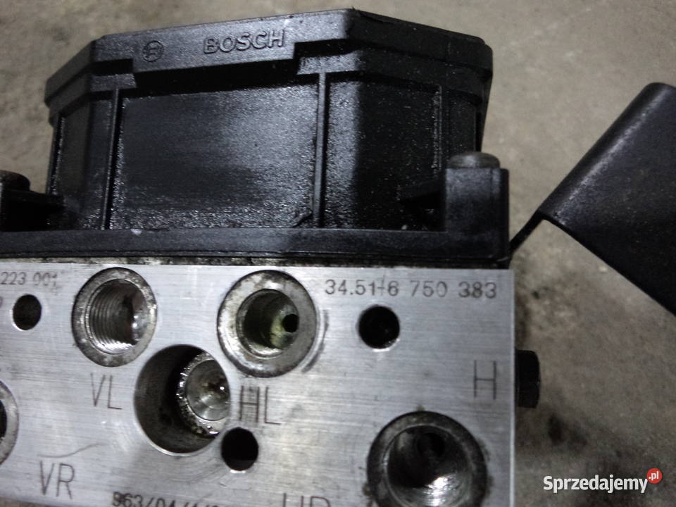 Pompa hamulcowa sterownik ABS BOSCH BMW E39 0 Wieluń
