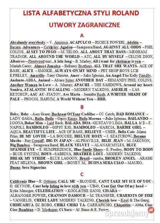 Roland style NOWOŚCI PROMOCJE kujawsko-pomorskie Mrocza