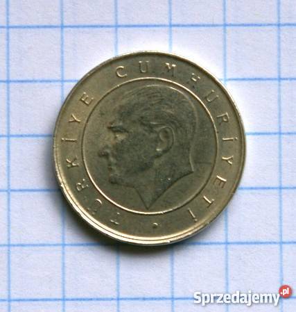 50 BIN LIRA 50 000 LIRA 2004 TURCJA Numizmatyka Piszczac