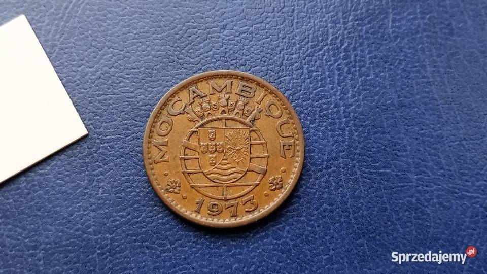 Stare monety 1 eskudo 1973 Mozambik Numizmatyka Lesko sprzedam