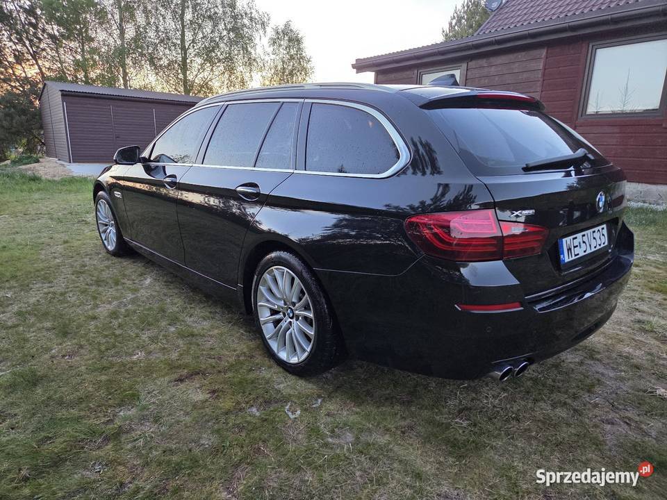 BMW 520d Xdrive Luxury Line F11 Euro 6D polift kurtyny powietrzne Warszawa