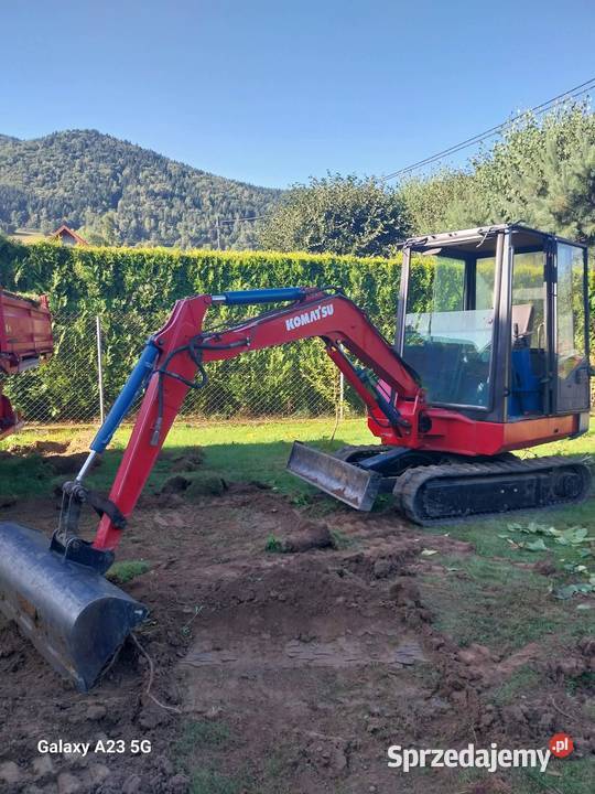 Koparka Komatsu 28t nie małopolskie Kasinka Mała sprzedam