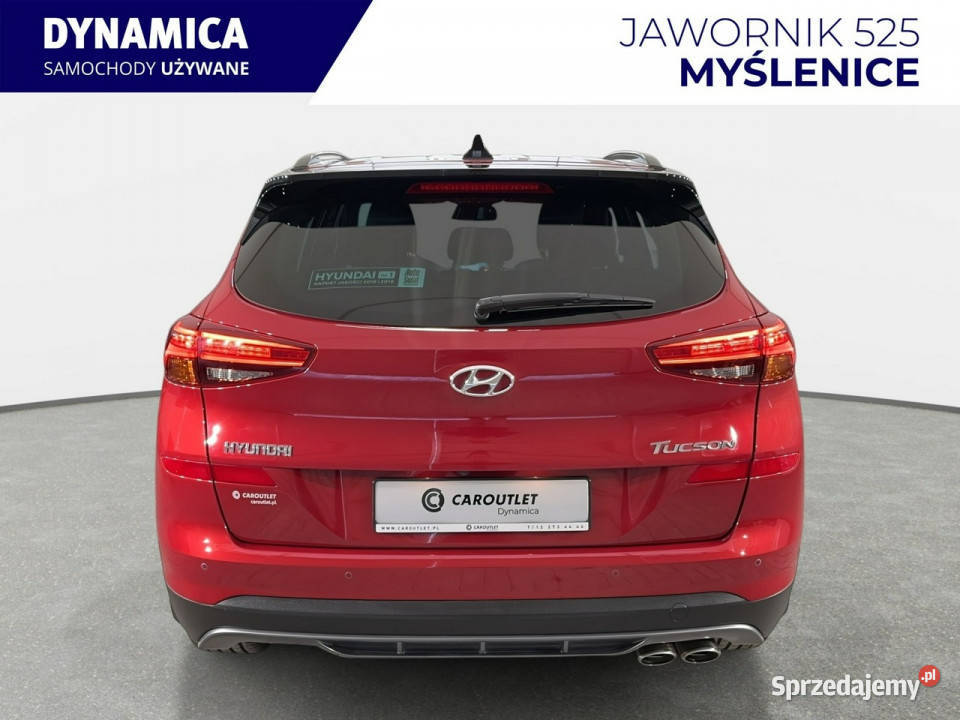 Hyundai Tucson VAT 23 Nline 16TGDI 177 DCT 2020 możliwa zamiana Myślenice
