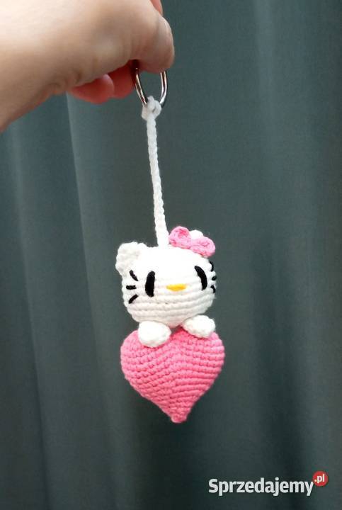 Hello Kitty brelok do kluczy zawieszka wykonana