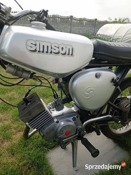 Motocykl Simson S50 Przystajń