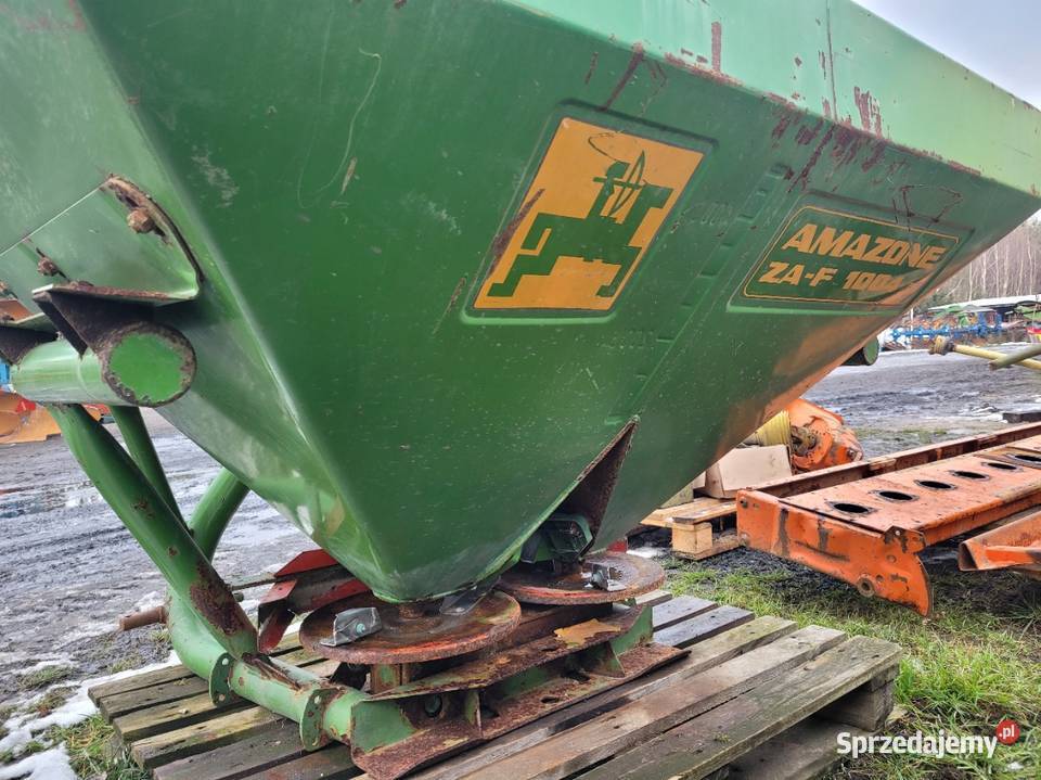 Rosziewacz do nawozów AMAZONE F 804 Przyrów