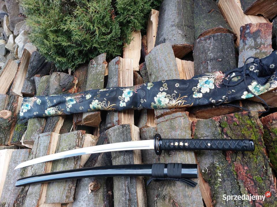 Profesjonalna katana miecz samurajski hartowany
