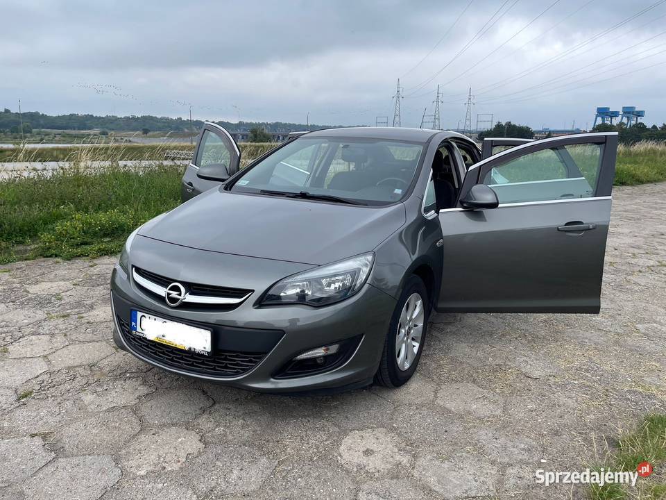 Opel Astra J Pierwszy właściciel salonowy aluminiowe felgi kujawsko-pomorskie Ciechocinek