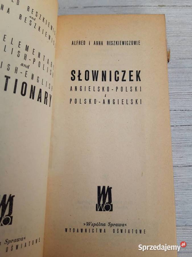 Słowniczek Angielsko Polski Polsko Angielski Bielsko-Biała