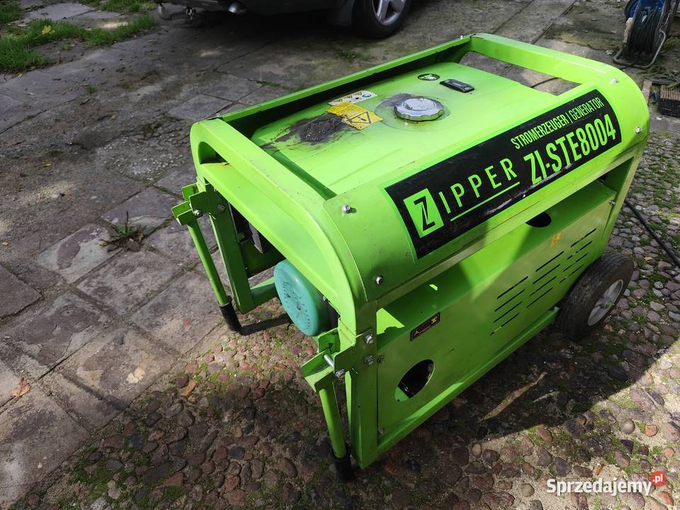 Agregat Zipper ZISTE8004 Agregaty prądotwórcze Łupowo