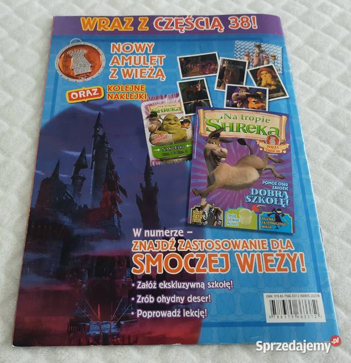 Na tropie Shreka Okręt Trop 37 Książeczki dzieci ISBN 9788375663372 śląskie Czeladź