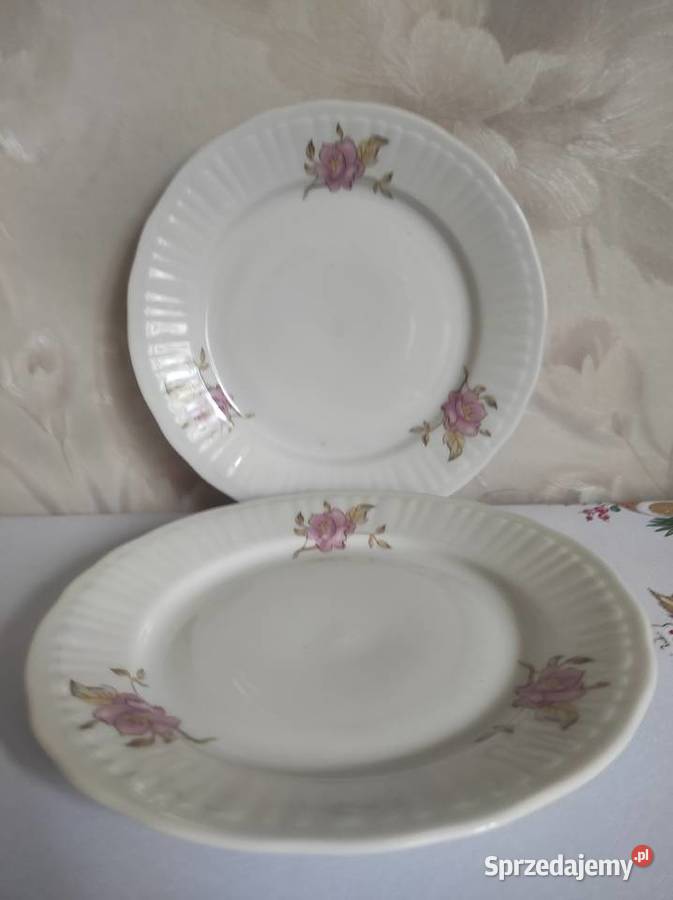 TTalerze deserowe Nowe porcelana Włocławek 612