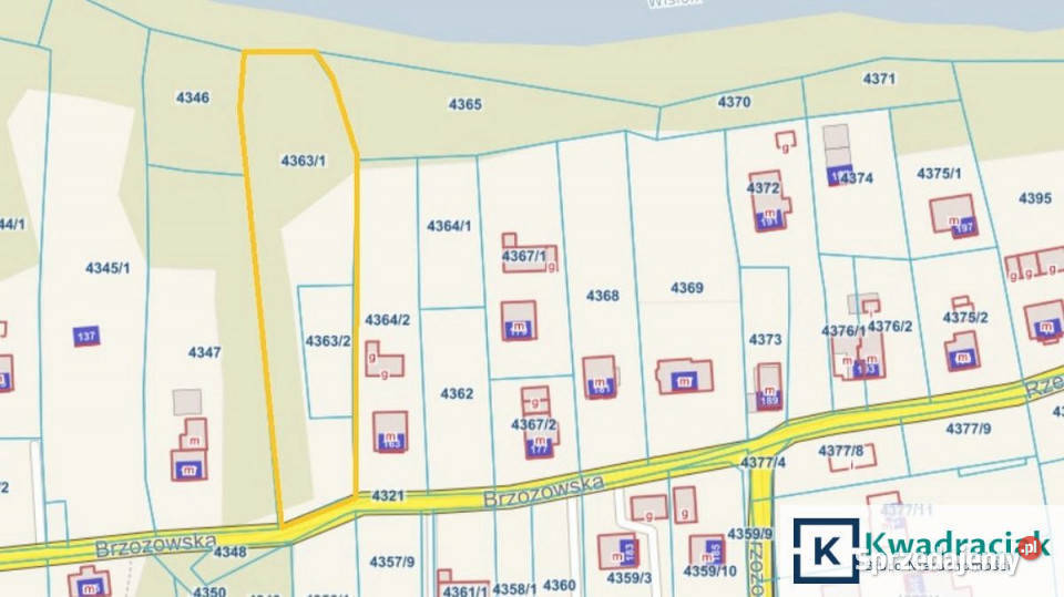 Działka Krościenko Wyżne 3660m2 podkarpackie