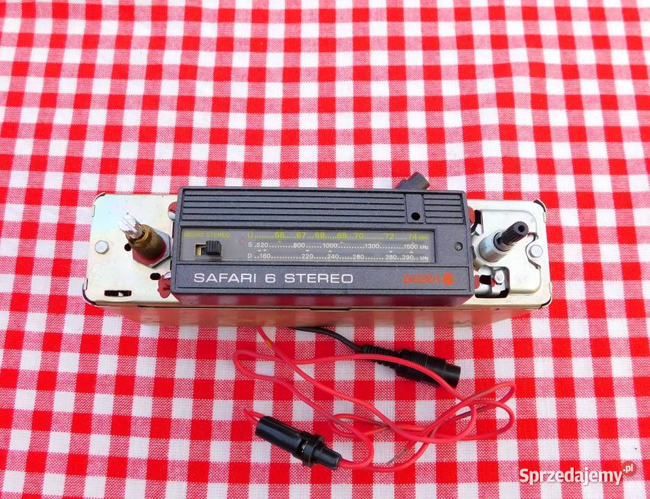 Radio samochodowe UNITRA Safari 6 STEREO Fiat małopolskie