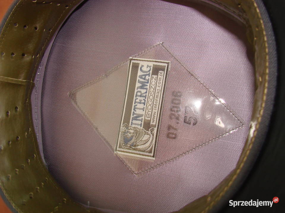 czapka garnizonowa galowa Sił Powietrznych 57 Pruszcz Gdański