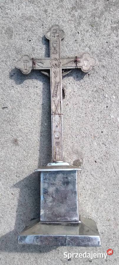 Krzyż stojący PRL sprzedam