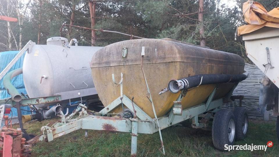 BECZKOWÓZ 6000L beczka asenizacyjna MARCHNER Kuhn Przymiłowice-Podgrabie