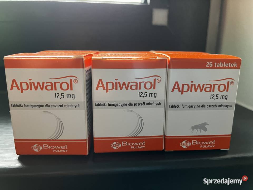 Sprzedam apiwarol 125 mg pszczół Pszczelarstwo Olsztyn