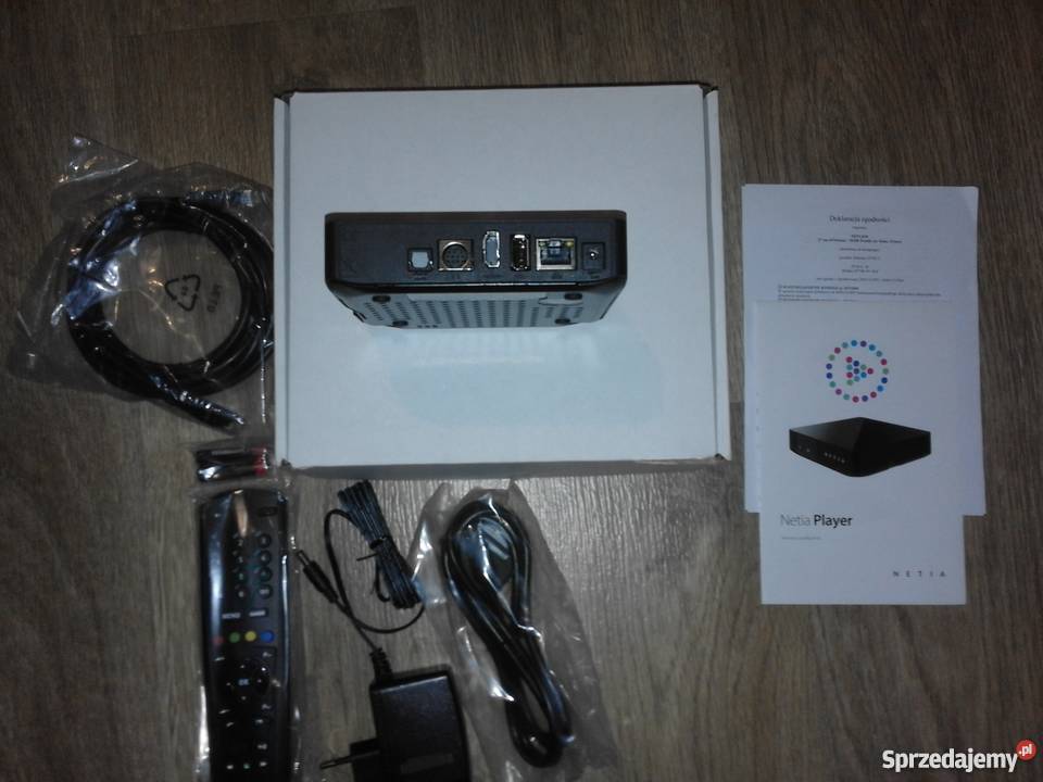 NOWY Dekoder Netia Player n7700 łódzkie Łódź