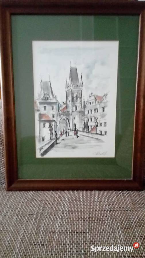 Rycina Praga Warszawa