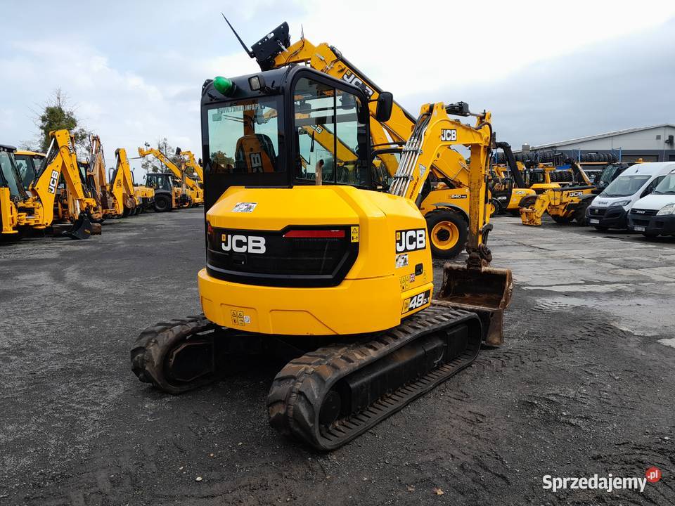 JCB 48Z1 2020R KOPARKA GĄSIENICOWA 5TON CAT nie Krotoszyn sprzedam