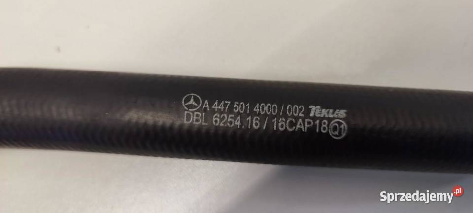 MERCEDES VITO W447 RURA PRZEWÓD WODY A4475014000 Węże chłodnicy