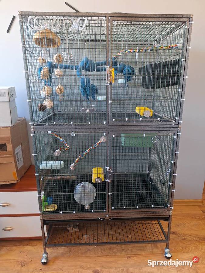 Klatka Yaheetech z podstawowym wyposażeniem Białystok