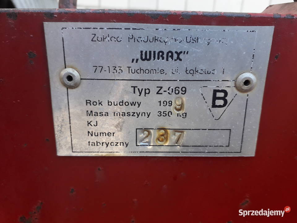 Kosiarka rotacyjna 165m nieuszkodzony Radom sprzedam