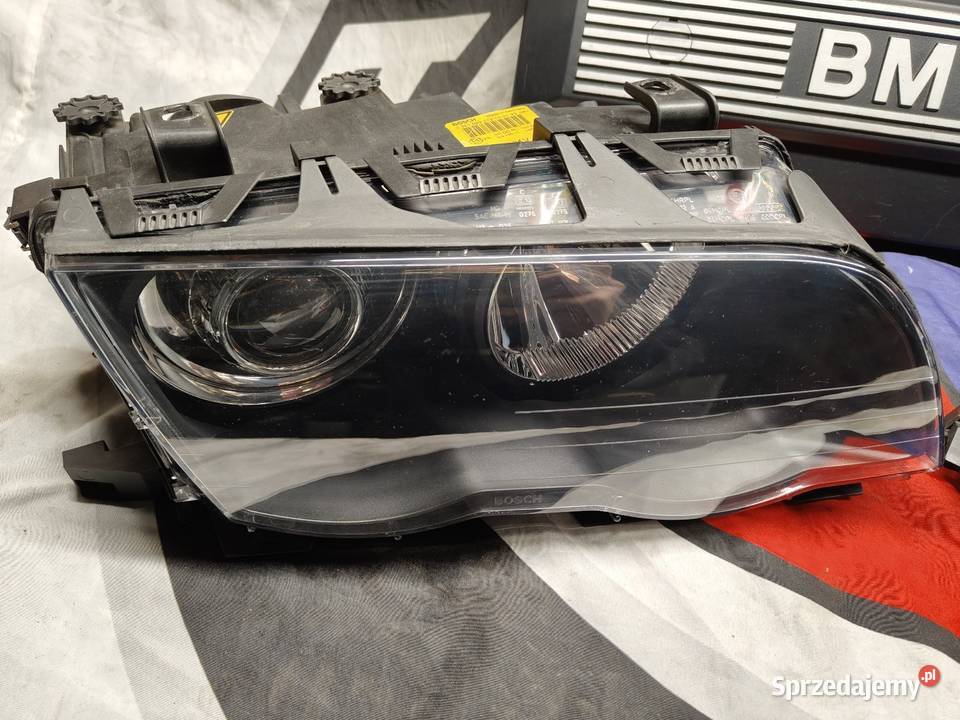 Bmw e46 sedan lampy przód Xenon Europa przed Aleksandrów Łódzki