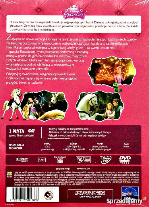 ZAPLĄTANI DISNEY KSIĘŻNICZKA Kalisz