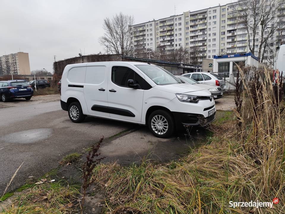 Toyota Proace City na fabrycznej gwarancji manualna mazowieckie Warszawa