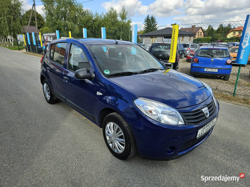 Dacia Sandero Opłacona Zdrowa Zadbana immobilizer warmińsko-mazurskie
