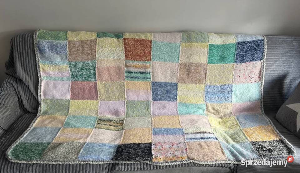 Narzuta dziergana na łóżko Design 150x220 Koce i narzuty Łódź