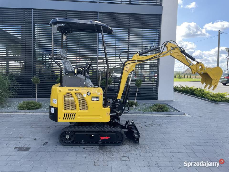 Gunter Grossmann Minikoparka GG1100J silnik warmińsko-mazurskie Lidzbark