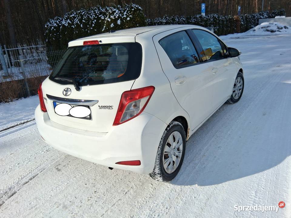 Toyota Yaris 2012r 10BLpgKlimaZarej biały