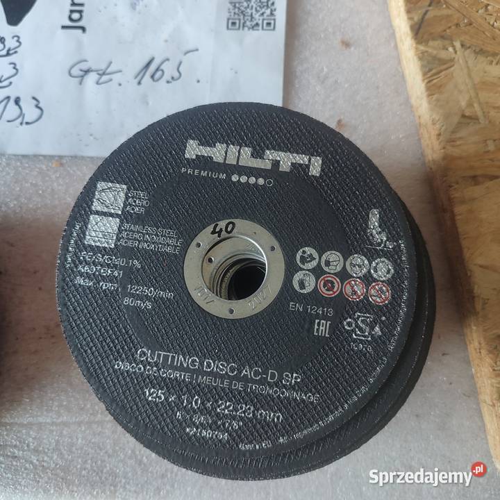 Narzędziatarcza do cięcia Hilti DeWaltwurth podkarpackie