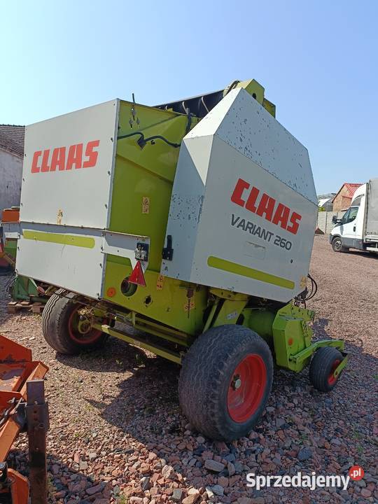 2005 Prasa CLAAS Variant 260 siatka 2x sznurek Racibórz