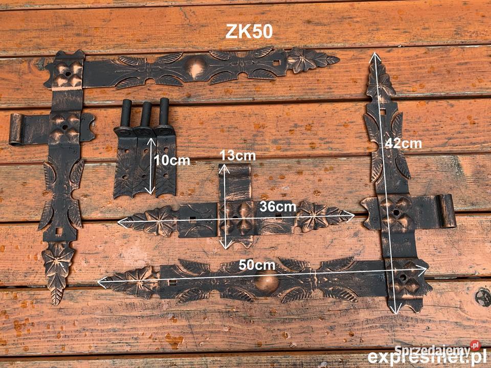 NAROŻNIK DRZWI BRAMY KUTY 50 x 45 ATRAPA Grudziądz